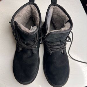 Ugg Women's Neumel rich suede wood lined fleece